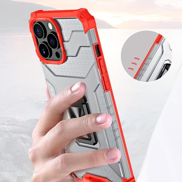 Crystal Ring Kickstand Skal iPhone 11 Pro - Sininen Blå