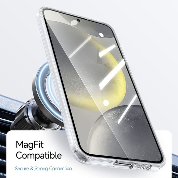 Mobilskal för Samsung Galaxy S26 Magnetiskt TPU - Vit