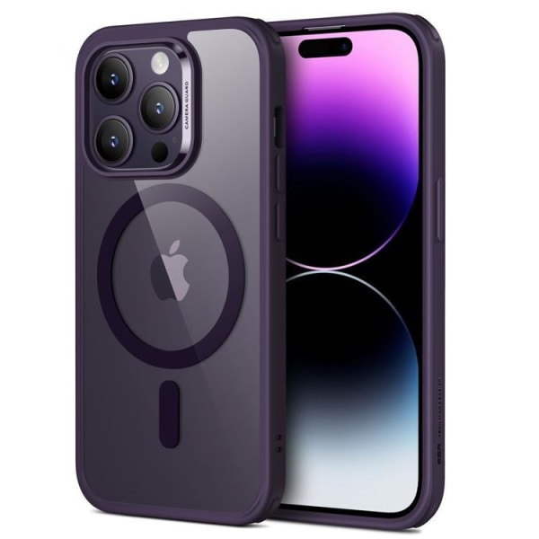 ESR iPhone 14 Pro Max -kotelo Magsafe Halolock - violetti/kirkas