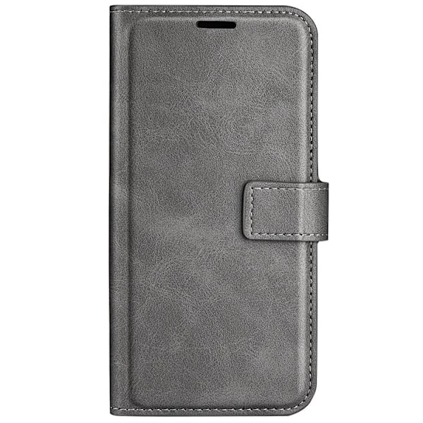 Magnetic Clasp Plånboksfodral Xiaomi 12 Pro - Grå