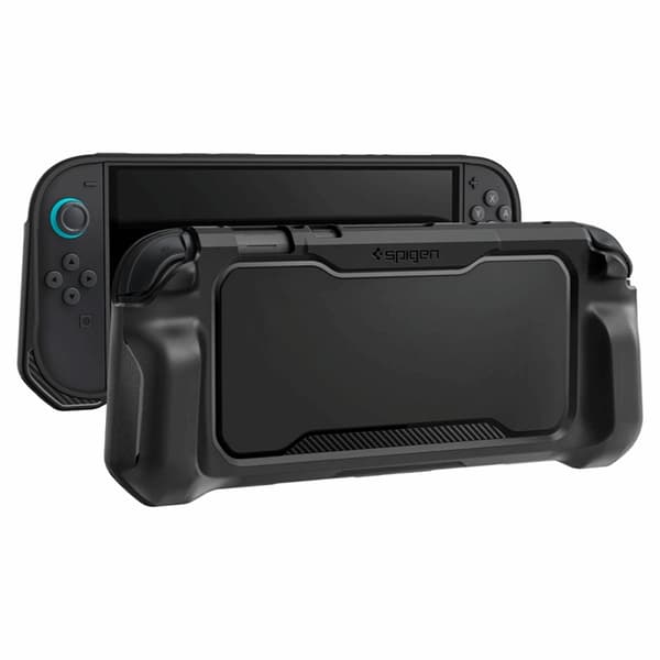 Spigen Nintendo Switch 2 Skal Rugged Armor - Matt Svart Svart