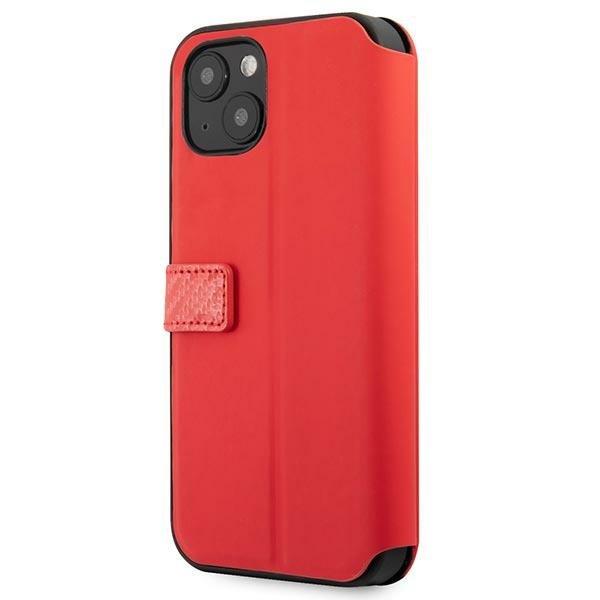 Ferrari On Track Carbon Stripe Case iPhone 13 Mini - Rød Red