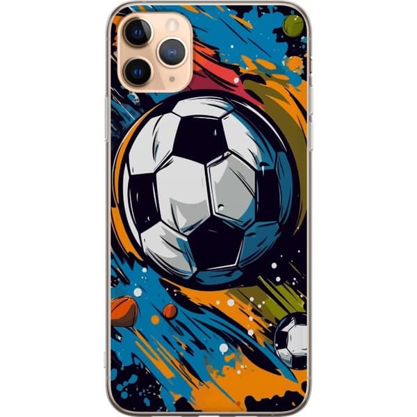 Mobilskal till Apple iPhone 11 Pro Max med Fotbollar