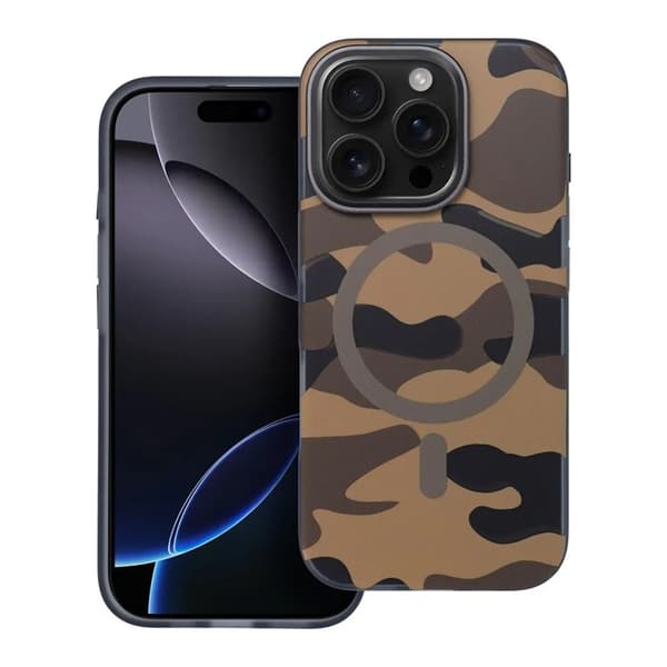 Forcell Mobilskal till iPhone 16 Plus Magsafe F-Protect - Desert Brun