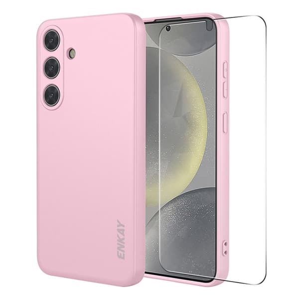 Hat Prince Mobilskal för Samsung Galaxy S26 Liquid Silicone - Rosa