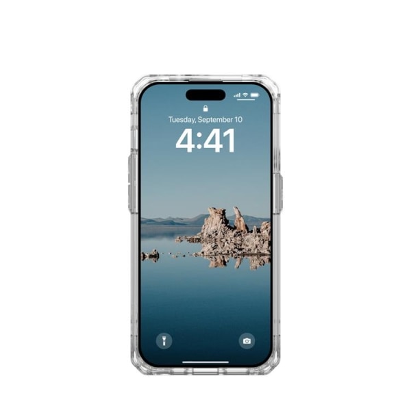 UAG iPhone 15 Pro -mobiilikotelo Magsafe Plyo - jää/hopea