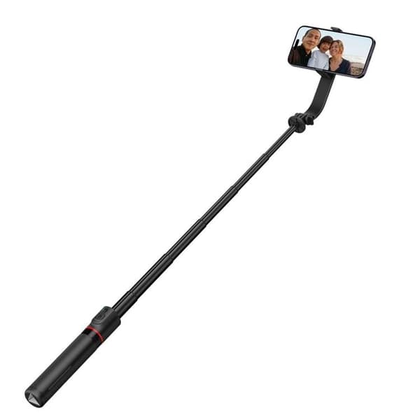 Tech-Protect Selfiestick Tripod Magsafe - Svart Vit