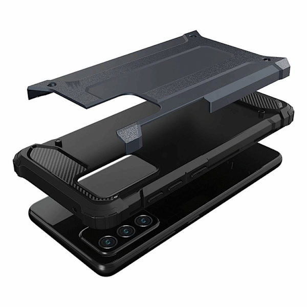 Mobilskal till Galaxy A36 Hybrid Armor - Silver Silver