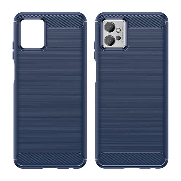 Xiaomi Poco F4 5G Skal Carbon Silicone - Sort Svart