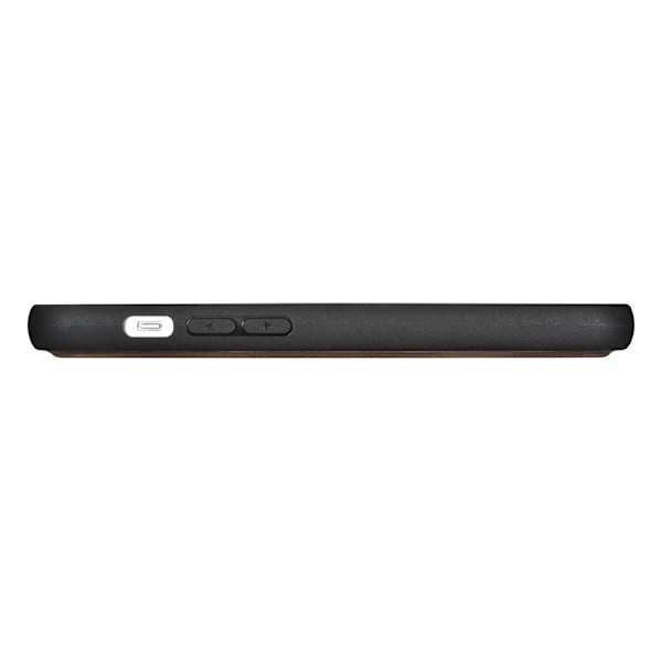 iCarer iPhone 14 Pro Plånboksfodral 2in1 Äkta Läder Anti-RFID - Mörkbrun