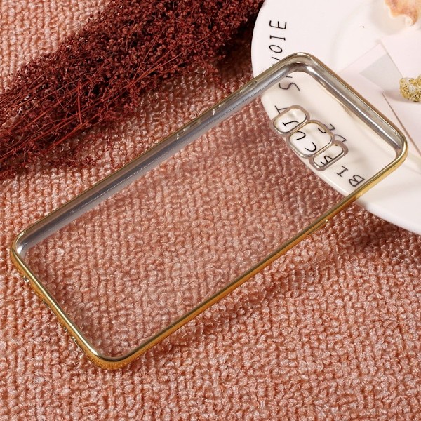 Gel Mobilskal till Samsung Galaxy S8 Plus - Guld Gul