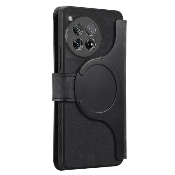 CASENEO OnePlus 12 5G Plånboksfodral Konstläder - Svart