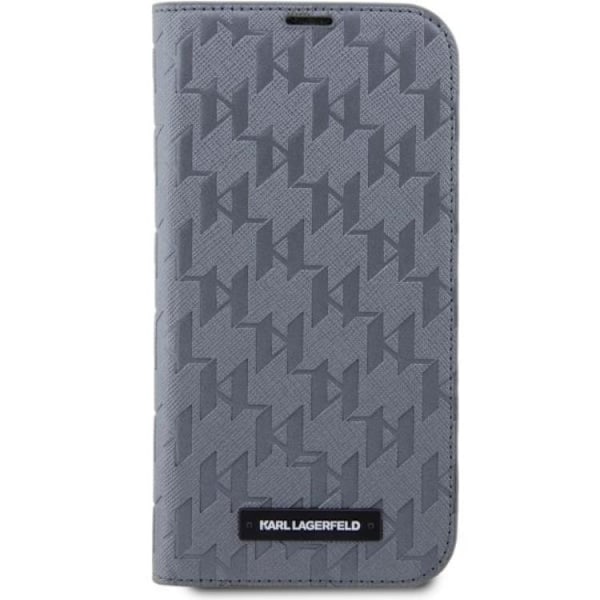Karl Lagerfeld iPhone 14 Plånboksfodral Saffiano Monogram