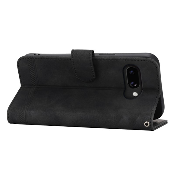 DIERFENG DF-03 Google Pixel 9a Plånboksfodral Konstläder - Svart