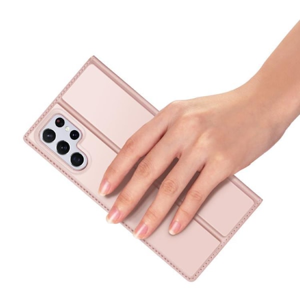 Dux Ducis Skin -sarjan kotelo Galaxy S22 Ultra - vaaleanpunainen Pink