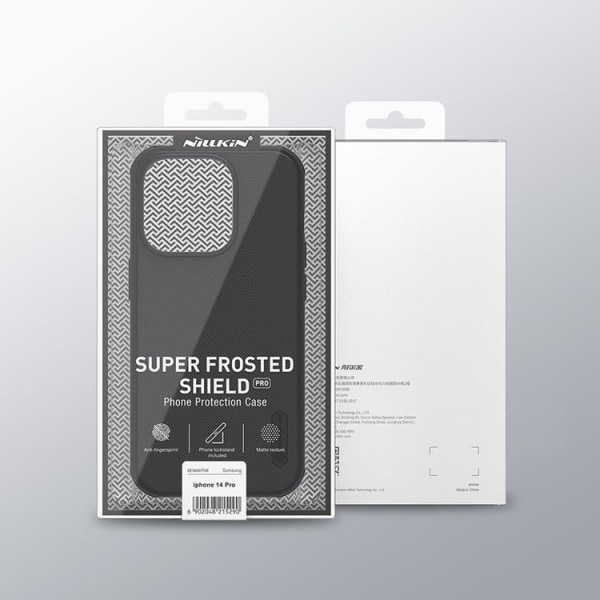 Nillkin iPhone 14 Pro Max -kuori Super Frosted - sininen