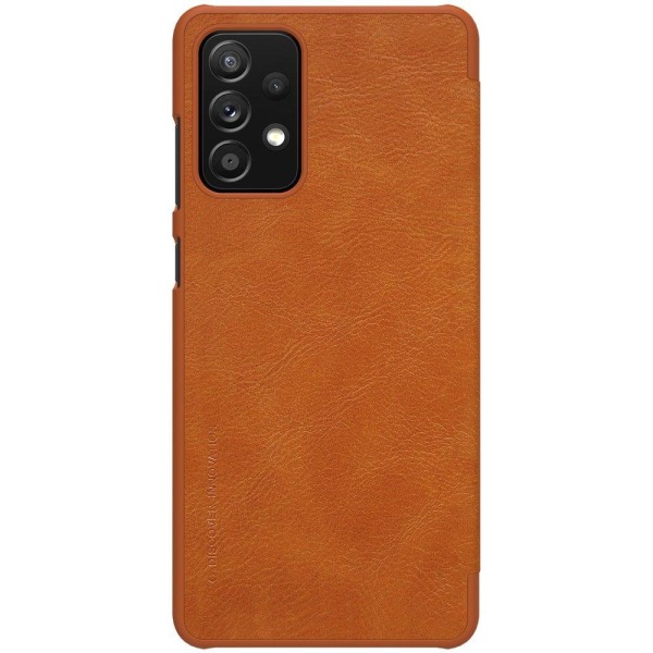 Nillkin Qin -lompakkokotelo Galaxy A72 - ruskea Brown