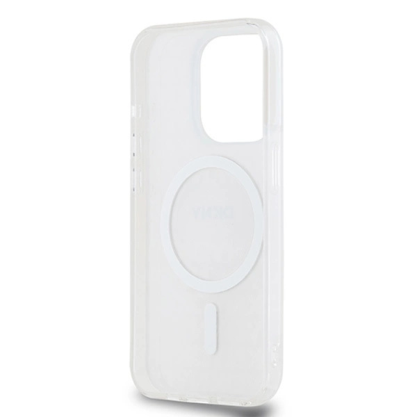 DKNY iPhone 15 Pro Mobilskal Magsafe IML Mono & Stripe - Rosa