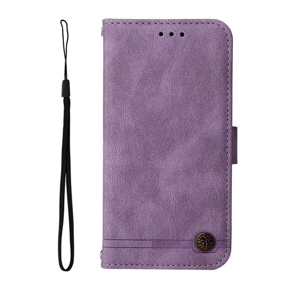 Plånboksfodral för Samsung Galaxy S26 Plus Konstläder Stativ - Lila