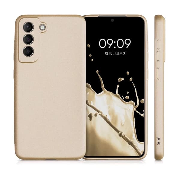 Mobilskal till Galaxy S25 Plus Metallic - Guld Guld
