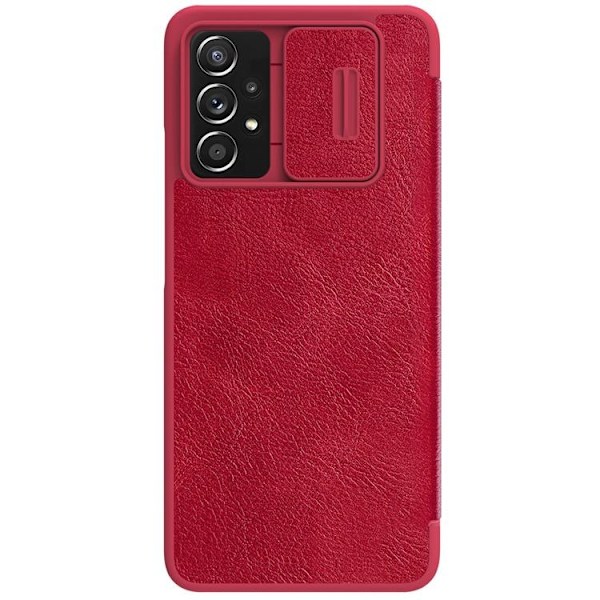 Nillkin Galaxy A73 Fodral Qin läder Holster - Röd