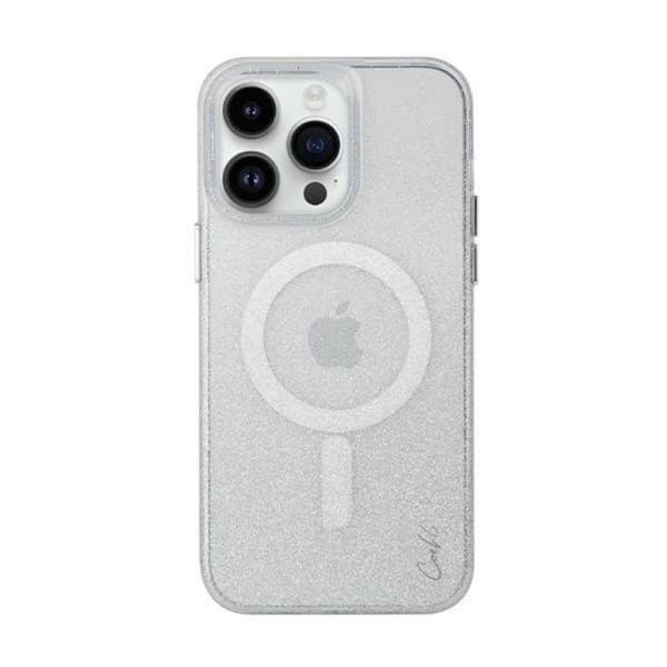 UNIQ iPhone 14 Pro Max -kotelo Coehl Lumino - Sparkling Silver Silver