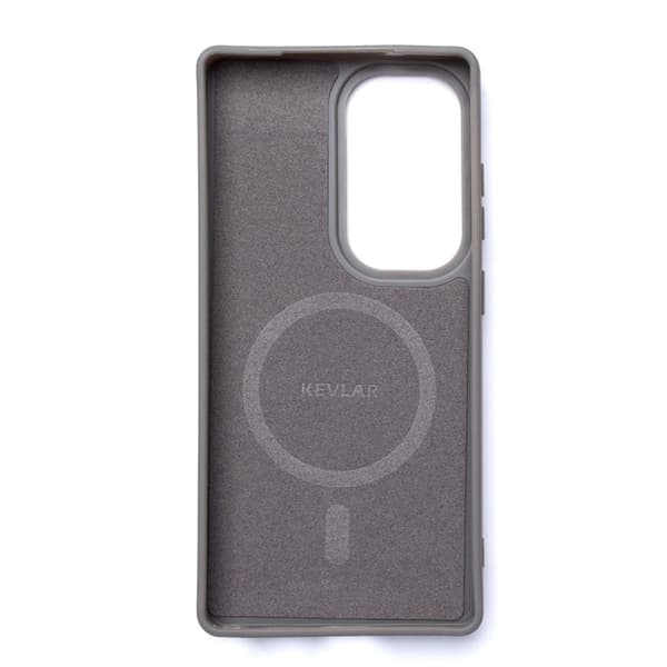 Wozinsky Mobilskal till Galaxy S25 MagSafe Carbon Fiber - Grå Grå