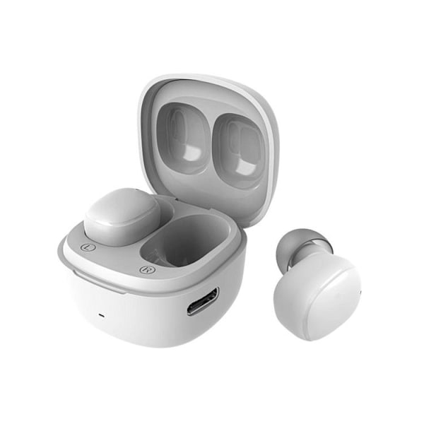 Blue Star Trådlösa In-Ear Hörlurar TWS Mini A19 - Vit Vit