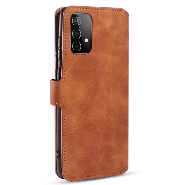 DG.MING Retro Mobilskal för Samsung Galaxy A52 4G/5G - Brun