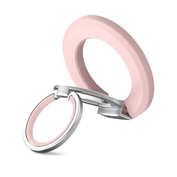 Tech-Protect Magsafe Magnetic Phone Ringhållare - Baby Rosa Rosa