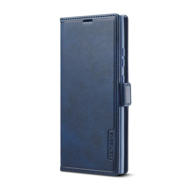 LC.IMEEKE Læder Taske Til Samsung Galaxy Note 20 - Blå Blue