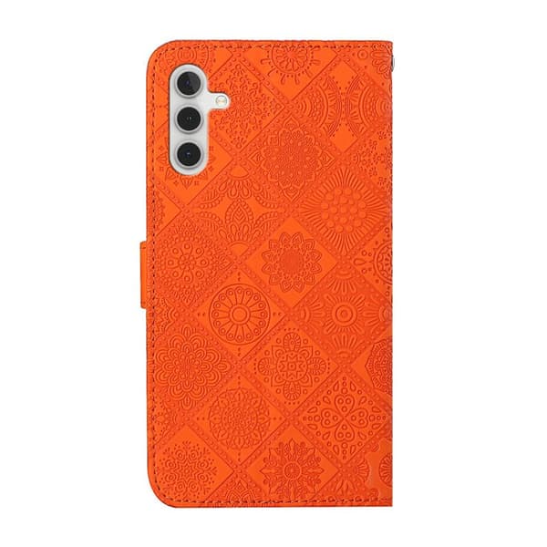 Plånboksfodral för Samsung Galaxy S26 Konstläder - Orange