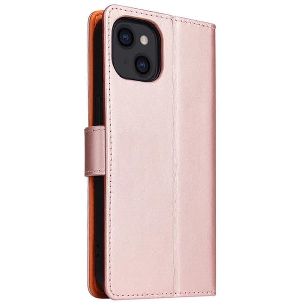 iPhone 14 Plus Pungeetui Dual Flip - Rosaguld Roséguld