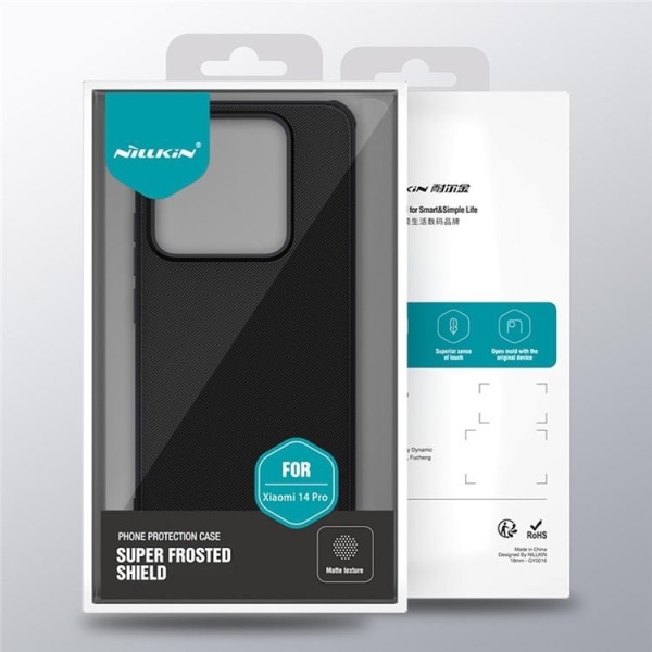 Nillkin Xiaomi 14 Pro Mobilskal Super Frosted Shield Pro - Svart