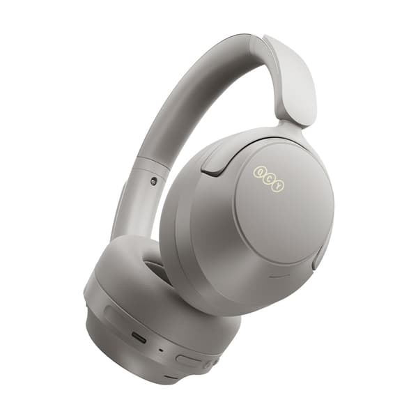 QCY Trådlös Hörlurar On-Ear H3S med Noise Cancellation - Grå