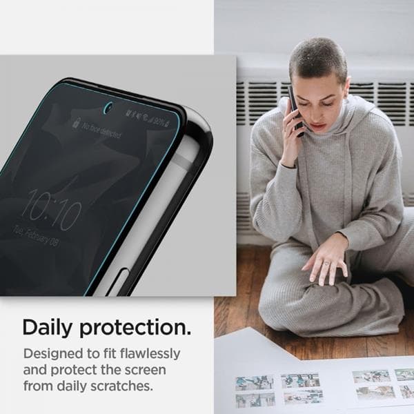 Spigen Neo Flex Skärmskydd 2-Pack Galaxy S22 Ultra Transparent