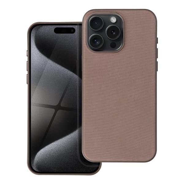 Mobilskal till iPhone 13 Pro Magsafe Woven - Ljusbrun Brun
