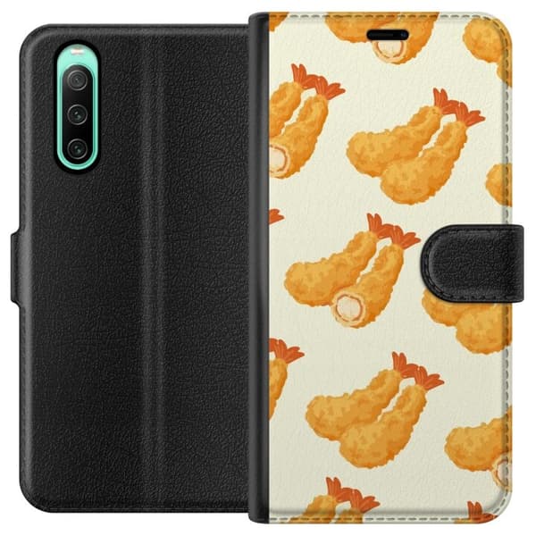 Pungcover til Sony Xperia 10 IV med Rejer