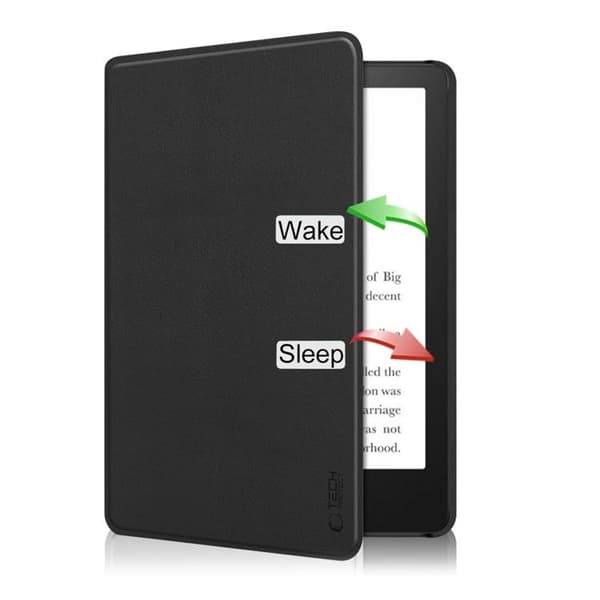 Tech-Protect Smartcase Kindle Paperwhite 6 Fodral - Svart Svart