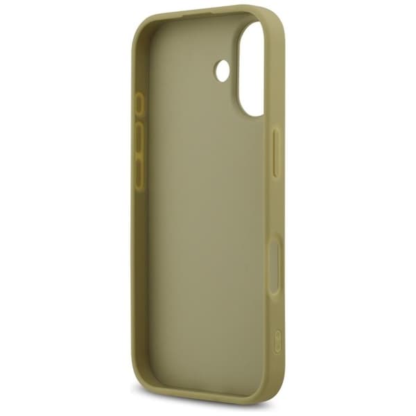 Guess Mobilskal till iPhone 17 Fixed Glitter Big 4G - Guld Guld