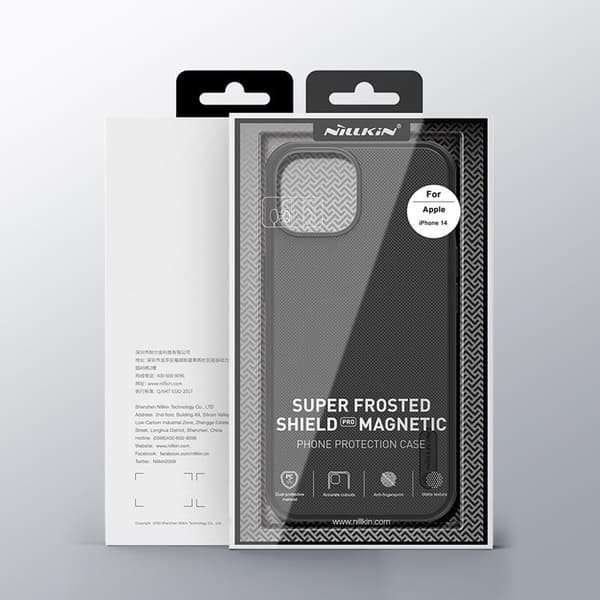 Nillkin iPhone 14 Plus Skal Super Frosted Shield - Blå Blå