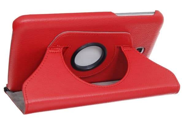 Roterende rustningsetui til Samsung Galaxy Tab 3 7.0 P3200 - (Rød) Red