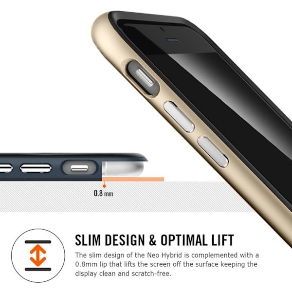 SPIGEN Neo Hybrid Skal till Apple iPhone 6(S) Plus (Röd) Röd