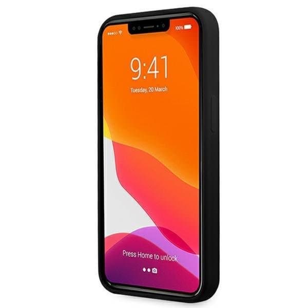 Ferrari iPhone 13 Pro Max Skal Silikon - Musta Black
