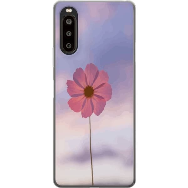 Mobilskal till Sony Xperia 10 II med Rosa blomma