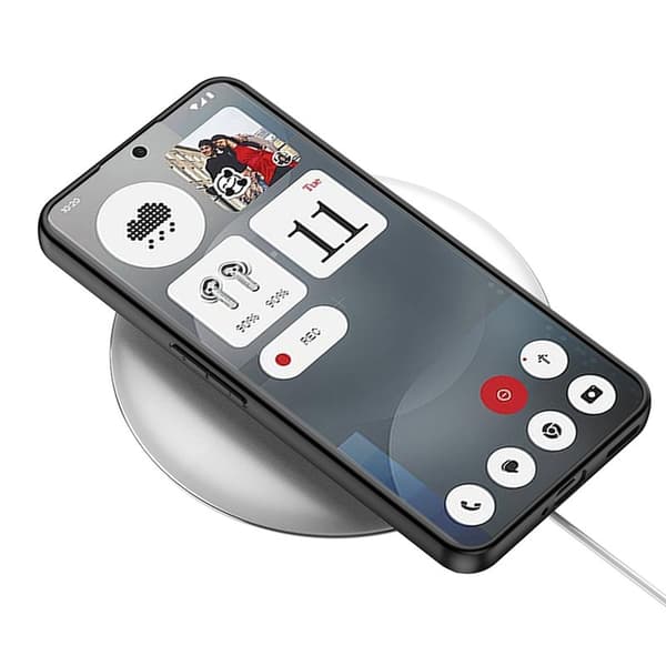 GKK For Mobilskal till Nothing Phone (3a) Pro - PU + TPU + PC - Vit
