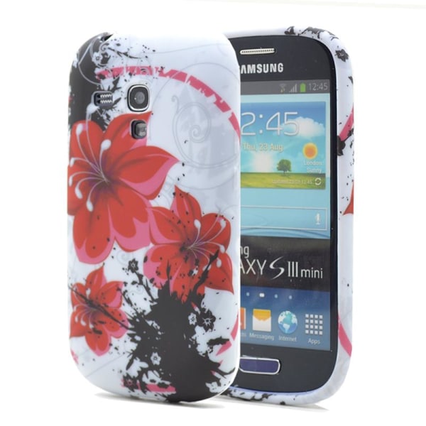 FlexiCase Skal till Samsung Galaxy S3 Mini i8190 - (Red Scarlet)