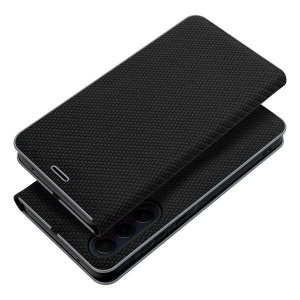 Xiaomi Redmi Note 14 4G Plånboksfodral Luna Carbon - Svart Svart