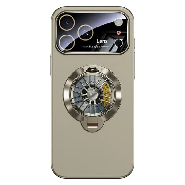 Mobilskal till iPhone 17 Pro Max Magsafe Hard PC - Titan Beige