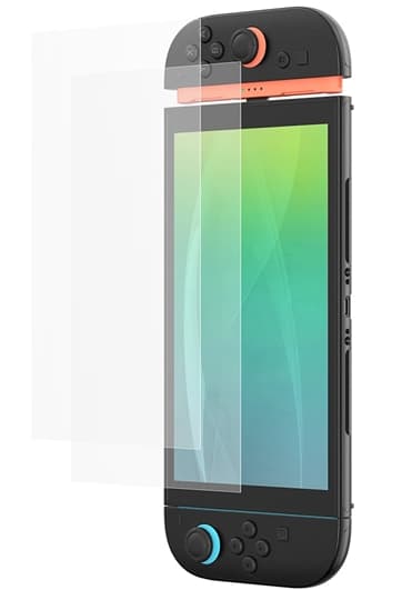 [2-Pack] AmazingThing Nintendo Switch 2 Härdat glas Skärmskydd Transparent
